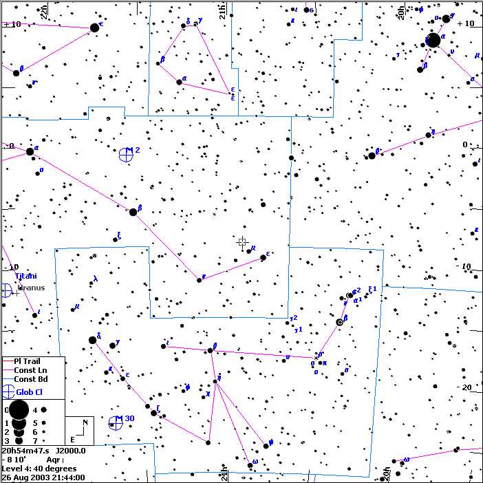 Close finding chart