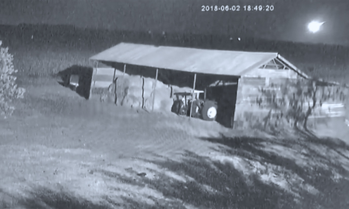 2018 LA bolid
