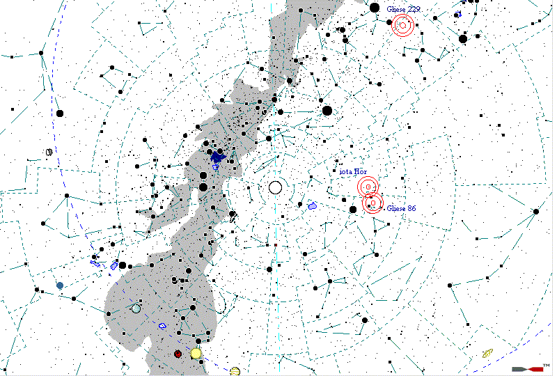 Pehled rozmstn exoplanet na jin obloze